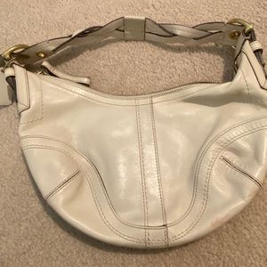 COACH PURSE - SOHO braided strap small hobo bag